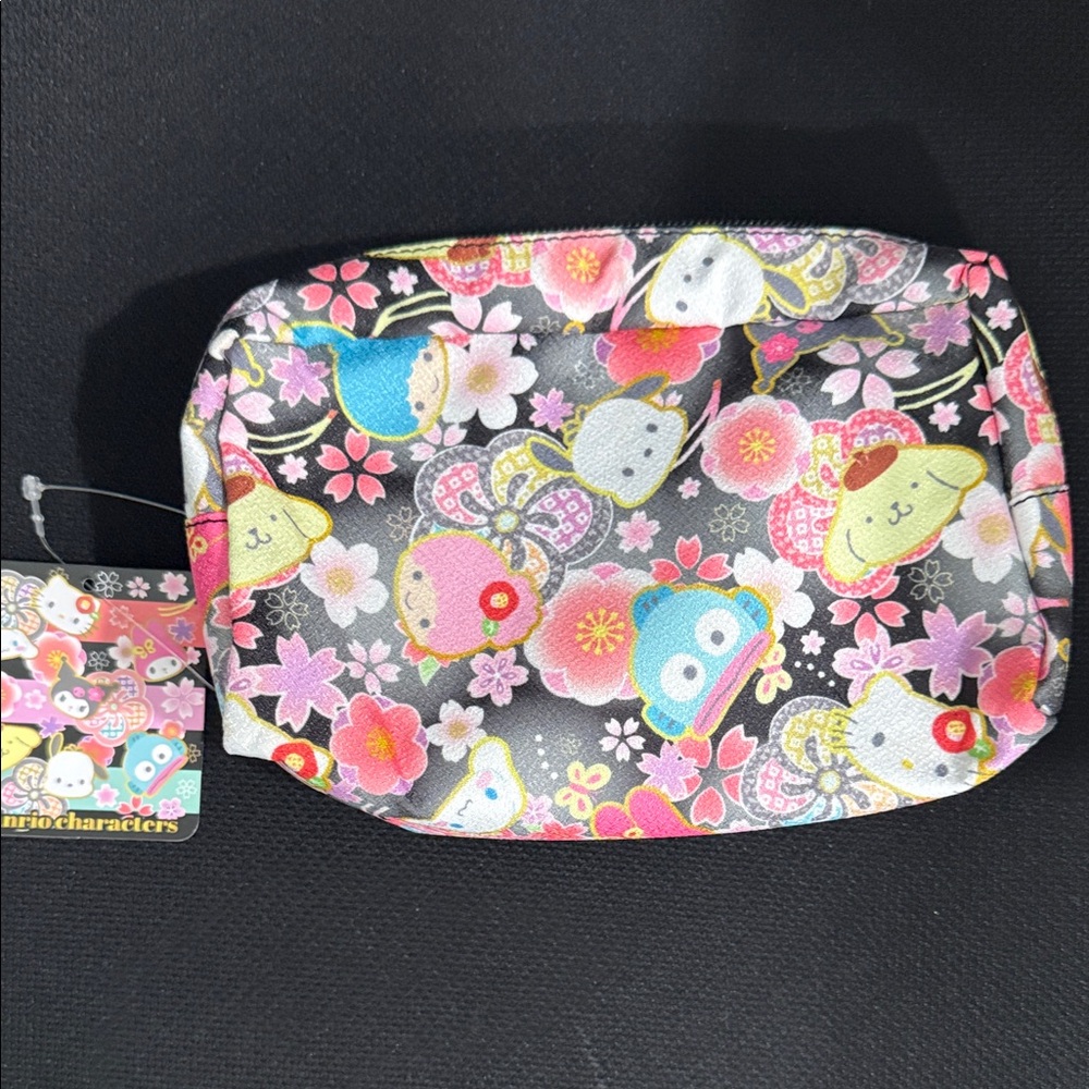 Sanrio Multicolor Cosmetic Bag